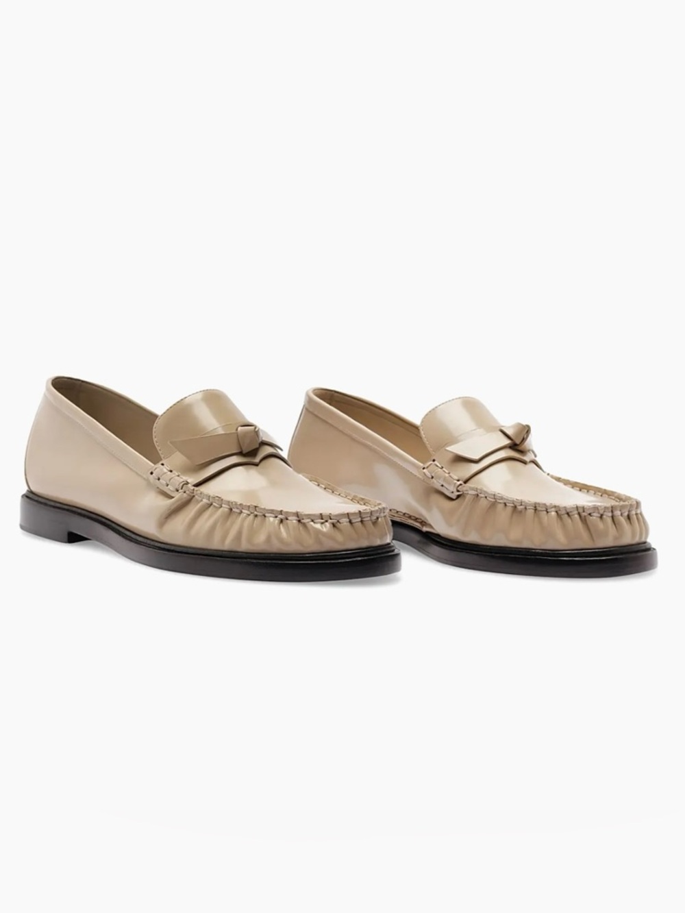 Alexandre Birman Patent Leather Loafers